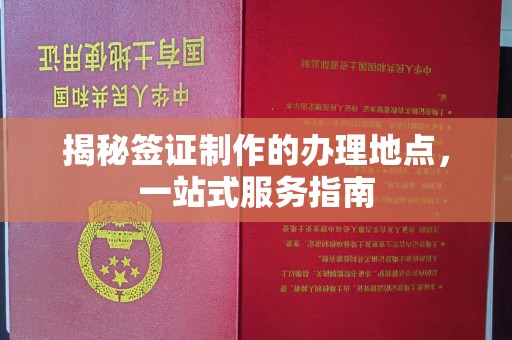巢湖揭秘签证制作的办理地点，一站式服务指南